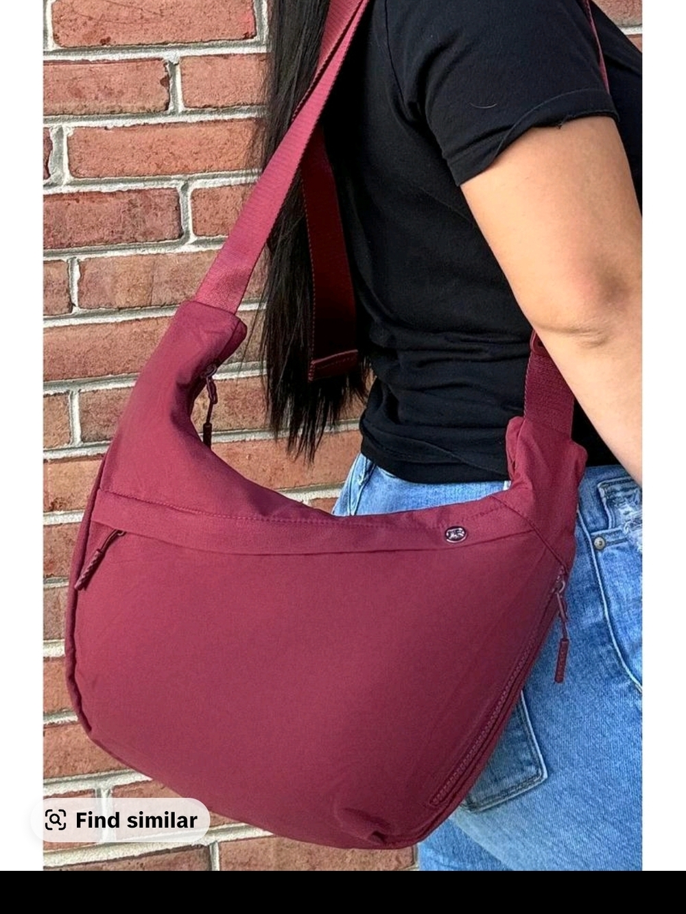 Iris & Rainbow Hip Hugger Crossbody Bag